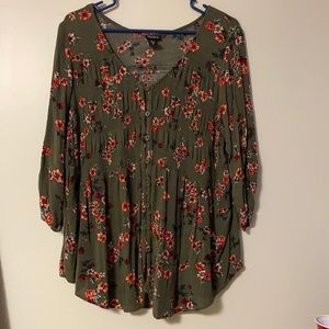 Torrid Tunic Style Top Plus Size 2